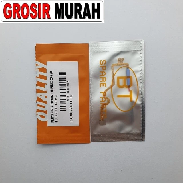 Flexi Fingerprint Infinix X6726 Blue (hot 60 5g) ready stock harga grosir sparepart HP Libra Jaya