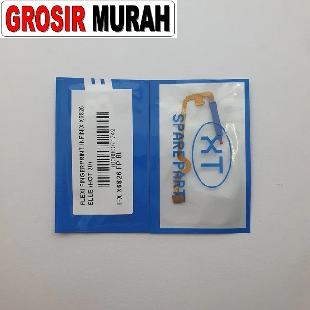 Flexi Fingerprint Infinix X6826 Blue (hot 20) ready stock harga grosir sparepart HP Libra Jaya