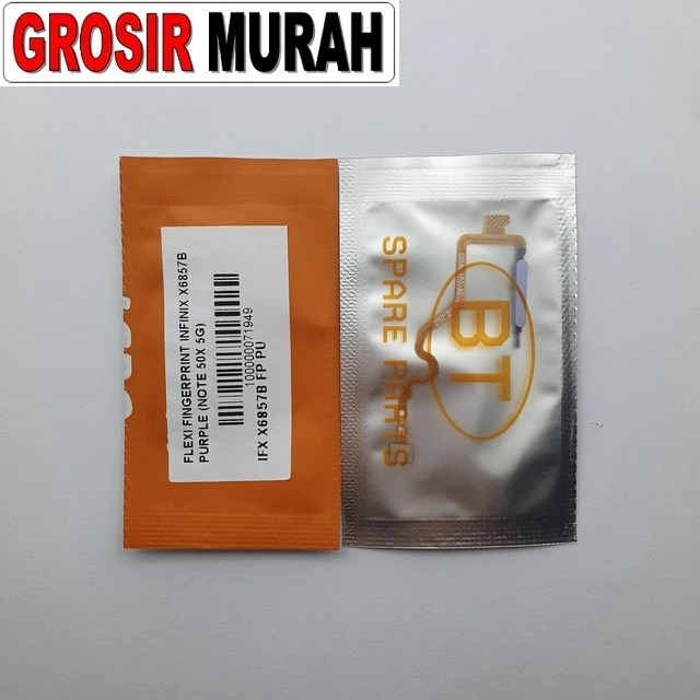 Flexi Fingerprint Infinix X6857b Purple (note 50x 5g) ready stock harga grosir sparepart HP Libra Jaya