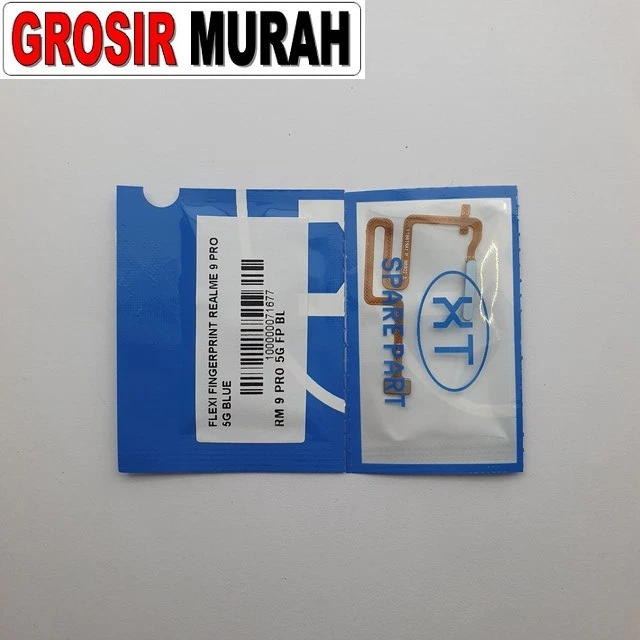 Flexi Fingerprint Realme 9 Pro 5g Blue ready stock harga grosir sparepart HP Libra Jaya