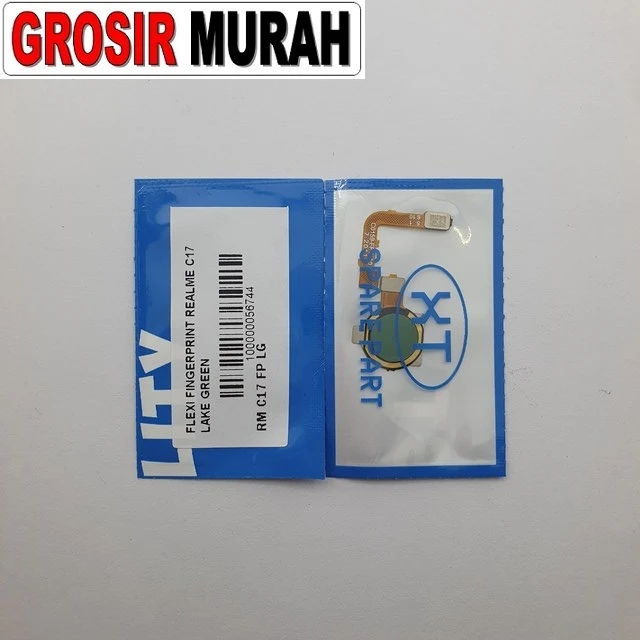 Flexi Fingerprint Realme C17 Lake Green ready stock harga grosir sparepart HP Libra Jaya