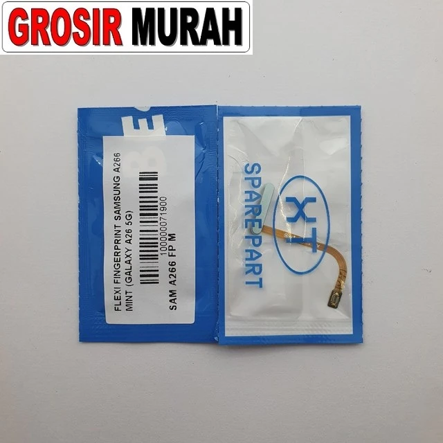 Flexi Fingerprint Samsung A266 Mint (galaxy A26 5g) ready stock harga grosir sparepart HP Libra Jaya