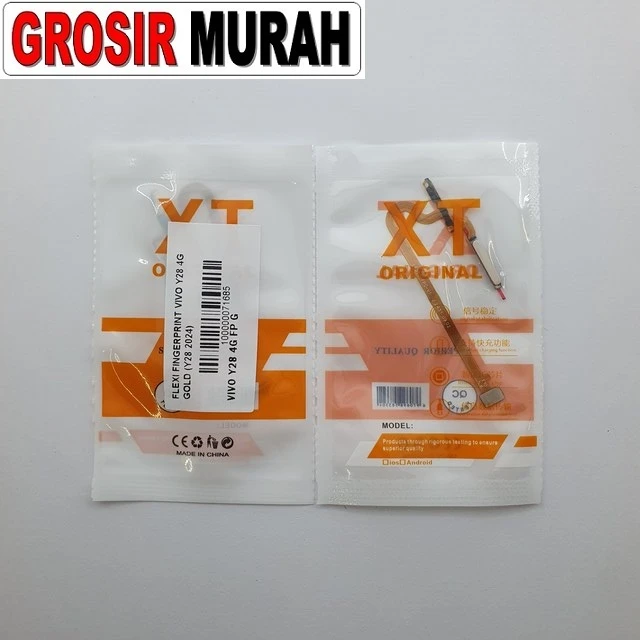 Flexi Fingerprint Vivo Y28 4g Gold (y28 2024) ready stock harga grosir sparepart HP Libra Jaya