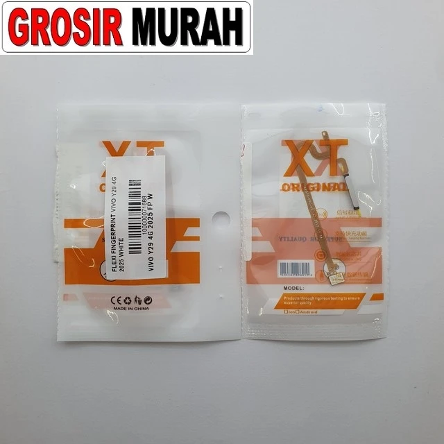 Flexi Fingerprint Vivo Y29 4g 2025 White ready stock harga grosir sparepart HP Libra Jaya