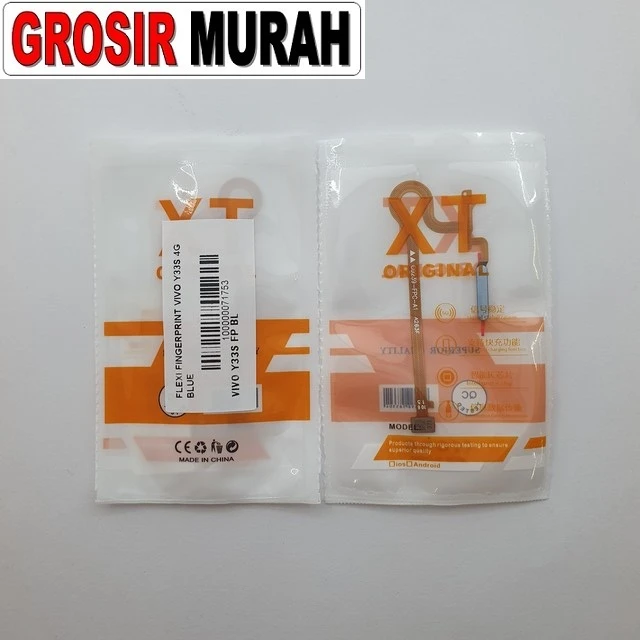 Flexi Fingerprint Vivo Y33s 4g Blue ready stock harga grosir sparepart HP Libra Jaya