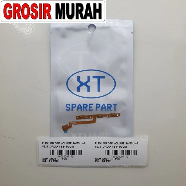 Flexi On Off Volume Samsung S926 (galaxy S24 Plus) ready stock harga grosir sparepart HP Libra Jaya