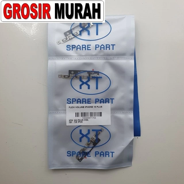 Flexi Volume Iphone 16 Plus ready stock harga grosir sparepart HP Libra Jaya