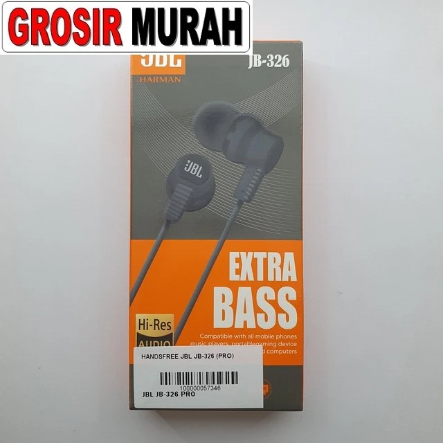 Handsfree Jbl Jb-326 (pro) ready stock harga grosir sparepart HP Libra Jaya