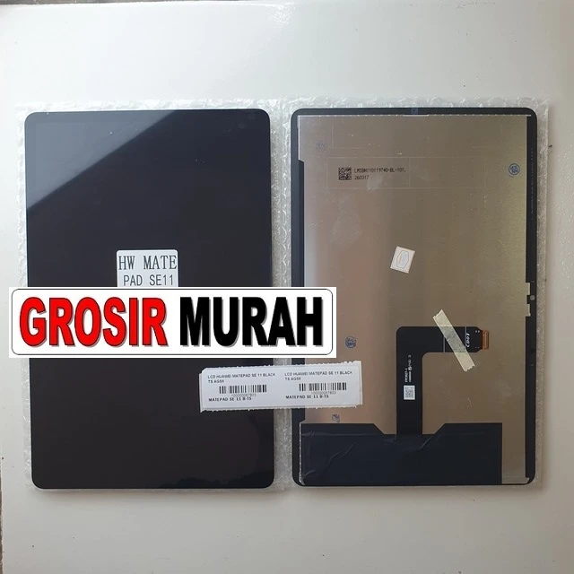 Lcd Huawei Matepad Se 11 Black Ts Ags6 ready stock harga grosir sparepart HP Libra Jaya