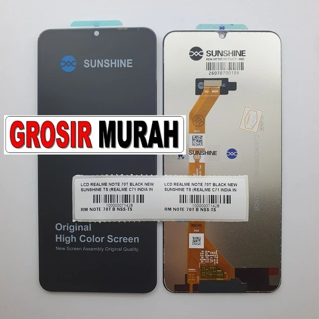 Lcd Realme Note 70T New Sunshine Realme C71 India Note 70 Narzo 80 Lite Camera Water