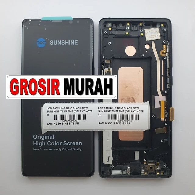 Lcd Samsung N950 New Sunshine Frame Galaxy Note 8