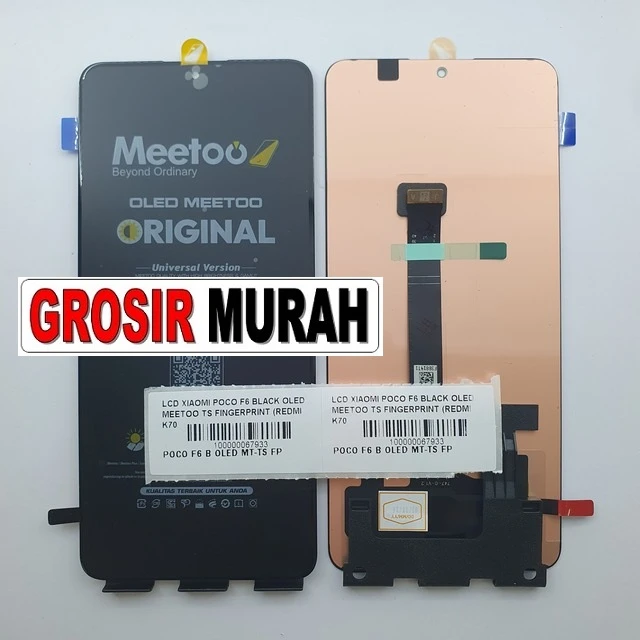 Lcd Xiaomi Poco F6 Oled Meetoo Fingerprint Poco X6 Pro Turbo 3