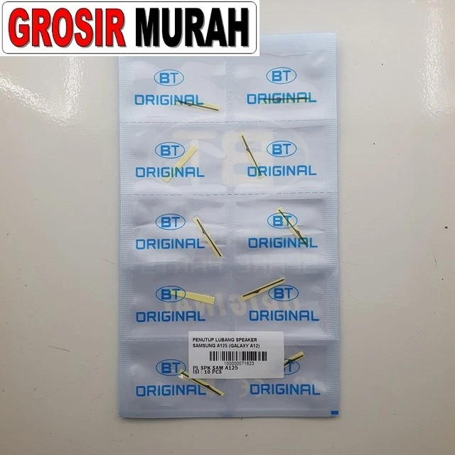 Penutup Lubang Speaker Samsung A125 (galaxy A12) ready stock harga grosir sparepart HP Libra Jaya