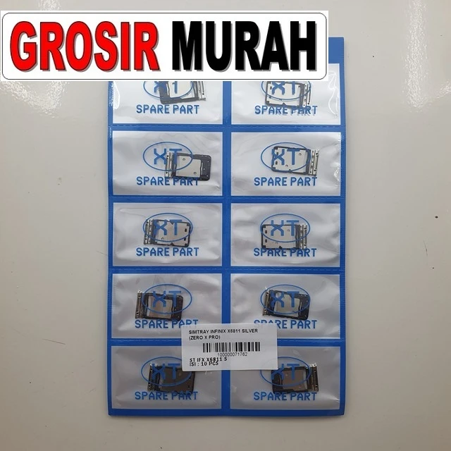 Simtray Infinix X6811 Silver (zero X Pro) ready stock harga grosir sparepart HP Libra Jaya