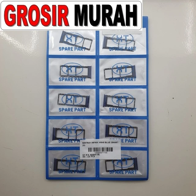 Simtray Infinix X6840 Blue (smart 20) ready stock harga grosir sparepart HP Libra Jaya