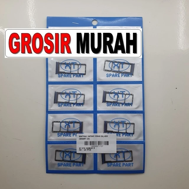 Simtray Infinix X6840 Silver (smart 20) ready stock harga grosir sparepart HP Libra Jaya