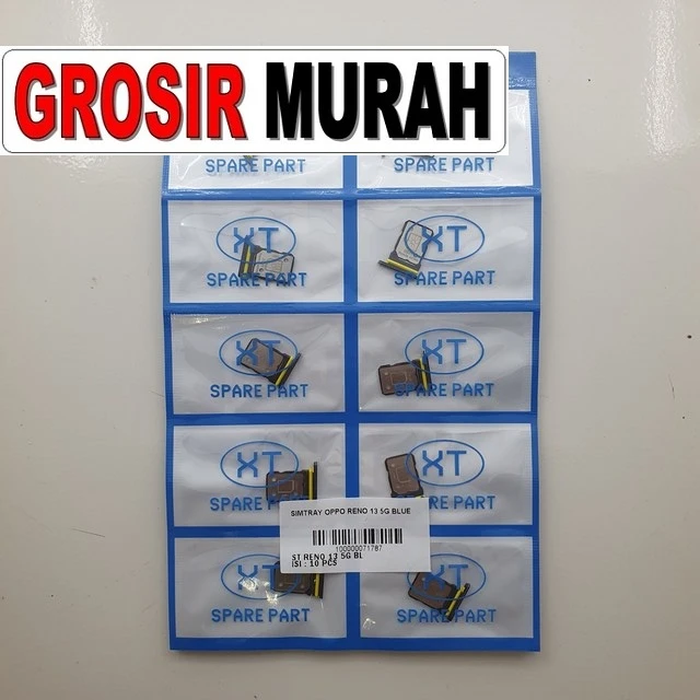 Simtray Oppo Reno 13 5g Blue ready stock harga grosir sparepart HP Libra Jaya