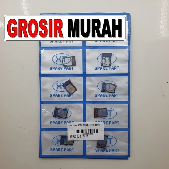 Simtray Oppo Reno 13f 4g Blue ready stock harga grosir sparepart HP Libra Jaya