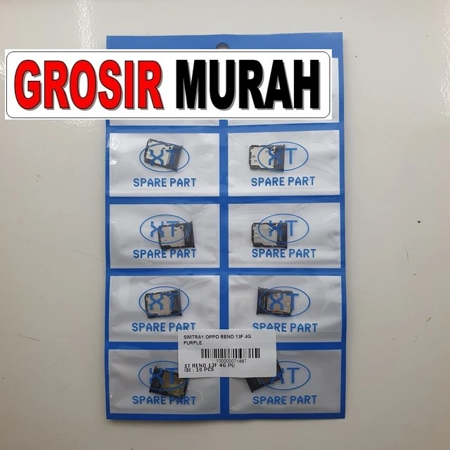 Simtray Oppo Reno 13f 4g Purple ready stock harga grosir sparepart HP Libra Jaya