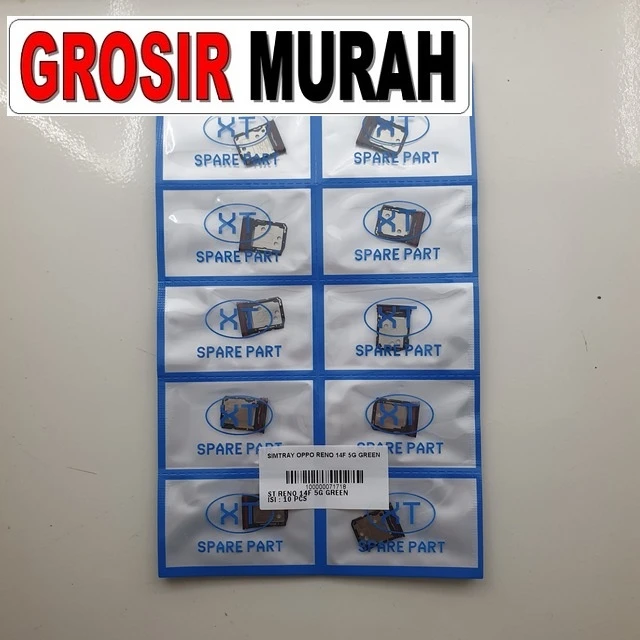Simtray Oppo Reno 14f 5g Green ready stock harga grosir sparepart HP Libra Jaya