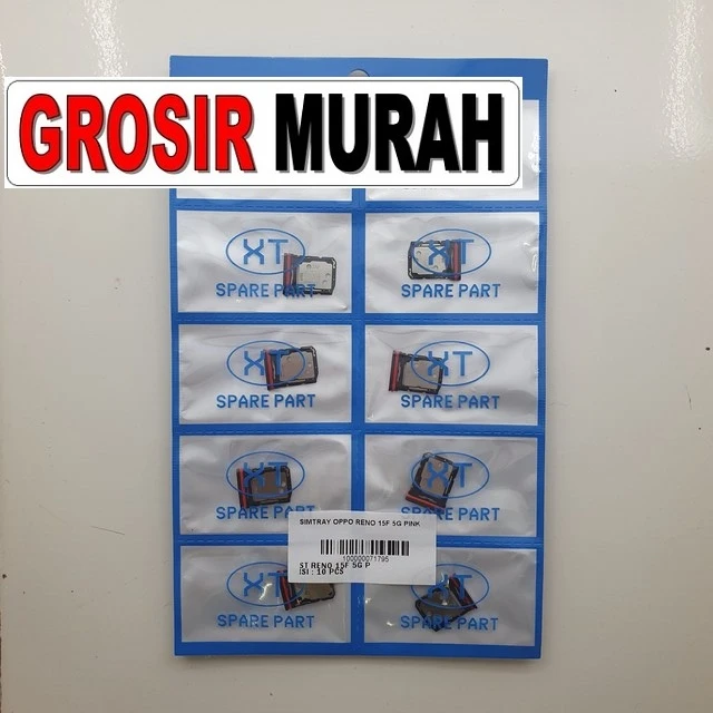Simtray Oppo Reno 15f 5g Pink ready stock harga grosir sparepart HP Libra Jaya