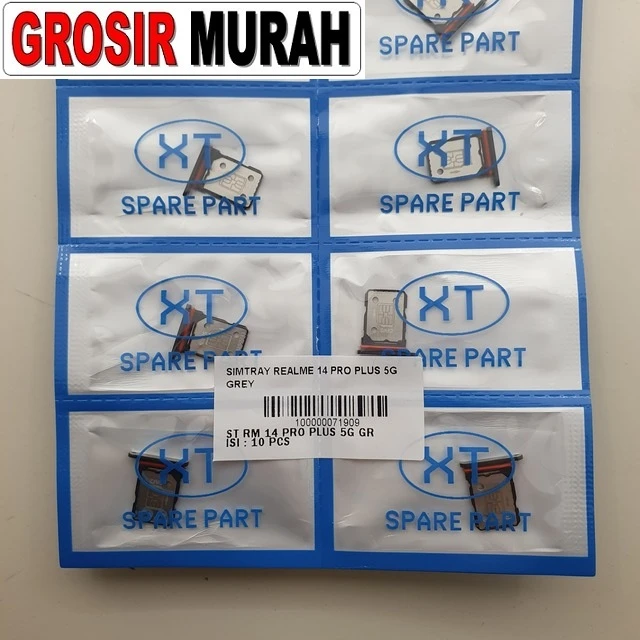 Simtray Realme 14 Pro Plus 5g Grey ready stock harga grosir sparepart HP Libra Jaya