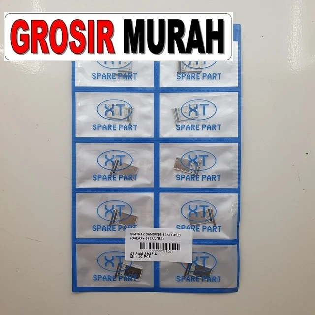 Simtray Samsung S938 Gold (galaxy S25 Ultra) ready stock harga grosir sparepart HP Libra Jaya