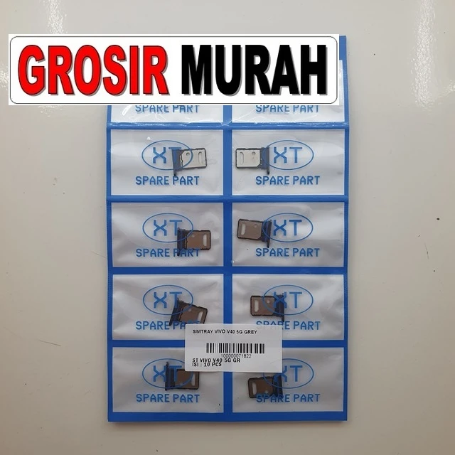 Simtray Vivo V40 5g Grey ready stock harga grosir sparepart HP Libra Jaya