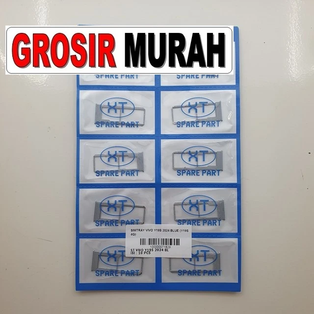Simtray Vivo Y19s 2024 Blue (y19s 4g) ready stock harga grosir sparepart HP Libra Jaya