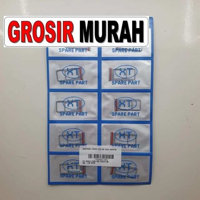 Simtray Vivo Y29 4g 2025 White ready stock harga grosir sparepart HP Libra Jaya