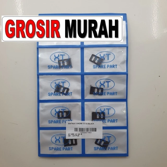 Simtray Xiaomi 13 5g Black ready stock harga grosir sparepart HP Libra Jaya