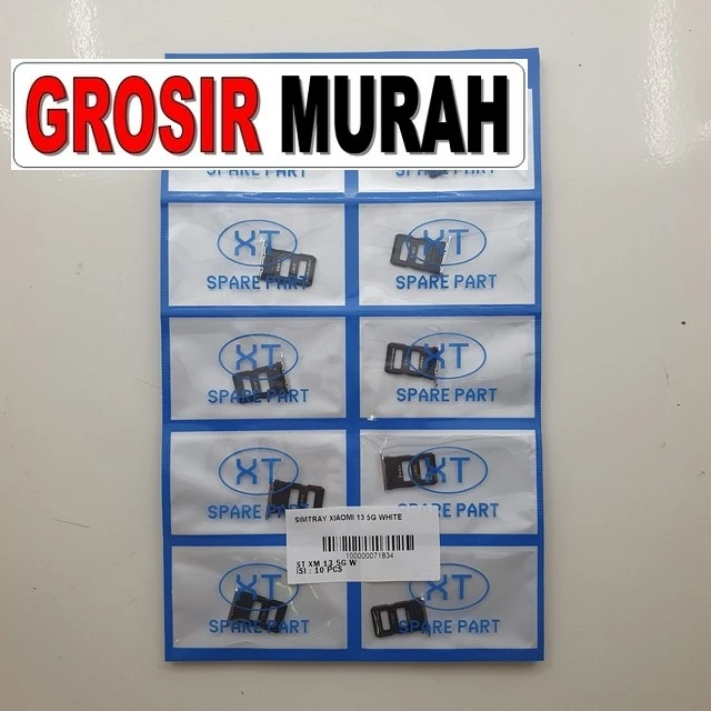 Simtray Xiaomi 13 5g White ready stock harga grosir sparepart HP Libra Jaya