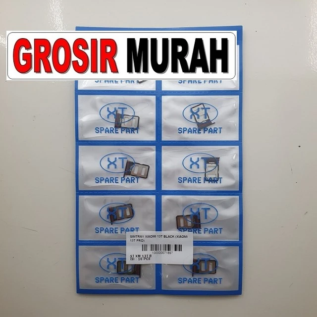 Simtray Xiaomi 13t Black (xiaomi 13t Pro) ready stock harga grosir sparepart HP Libra Jaya