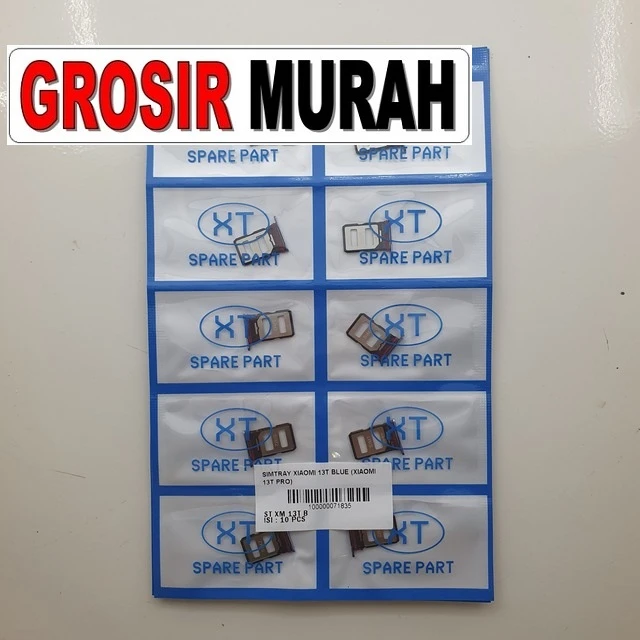 Simtray Xiaomi 13t Blue (xiaomi 13t Pro) ready stock harga grosir sparepart HP Libra Jaya