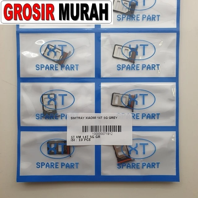 Simtray Xiaomi 14t 5g Grey ready stock harga grosir sparepart HP Libra Jaya