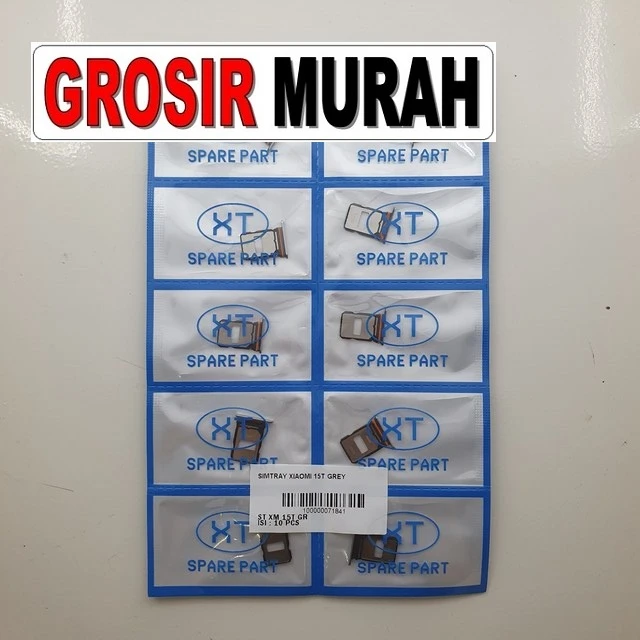 Simtray Xiaomi 15t Grey ready stock harga grosir sparepart HP Libra Jaya