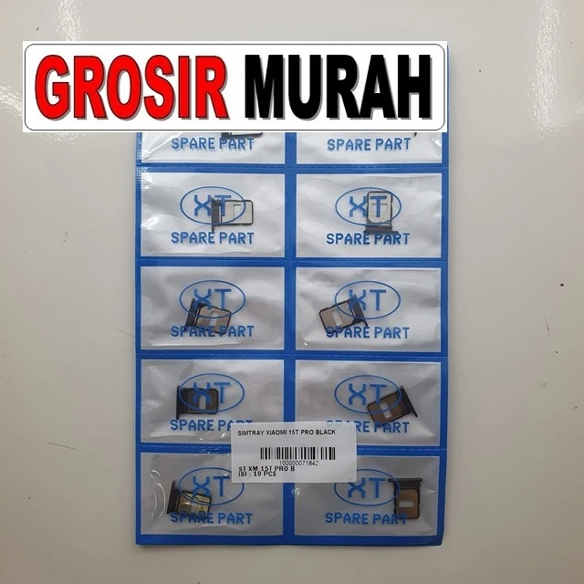 Simtray Xiaomi 15t Pro Black ready stock harga grosir sparepart HP Libra Jaya