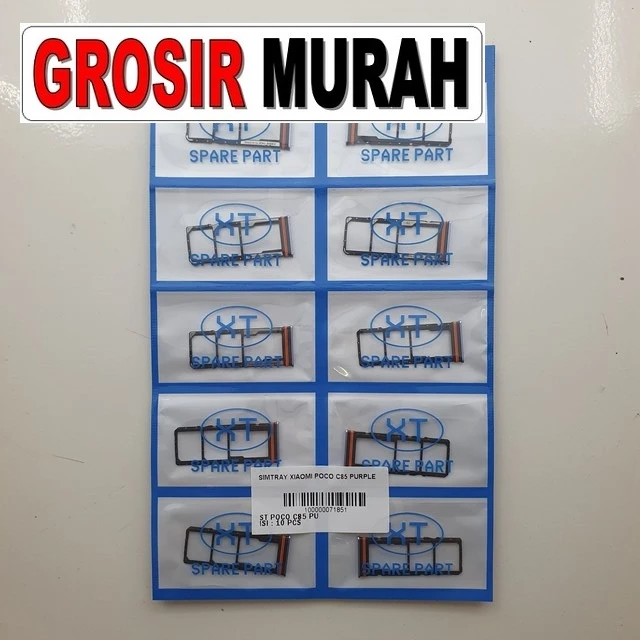 Simtray Xiaomi Poco C85 Purple ready stock harga grosir sparepart HP Libra Jaya