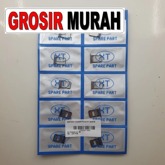Simtray Xiaomi Poco F7 White ready stock harga grosir sparepart HP Libra Jaya