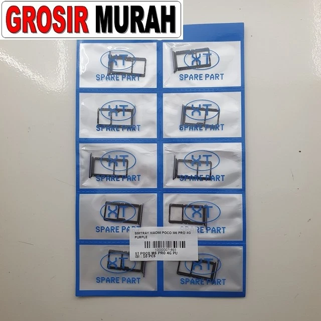 Simtray Xiaomi Poco M6 Pro 4g Purple ready stock harga grosir sparepart HP Libra Jaya