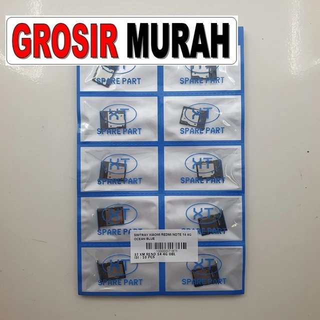 Simtray Xiaomi Redmi Note 14 4g Ocean Blue ready stock harga grosir sparepart HP Libra Jaya