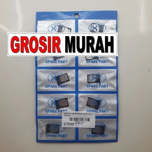 Simtray Xiaomi Redmi Note 14 4g Purple ready stock harga grosir sparepart HP Libra Jaya
