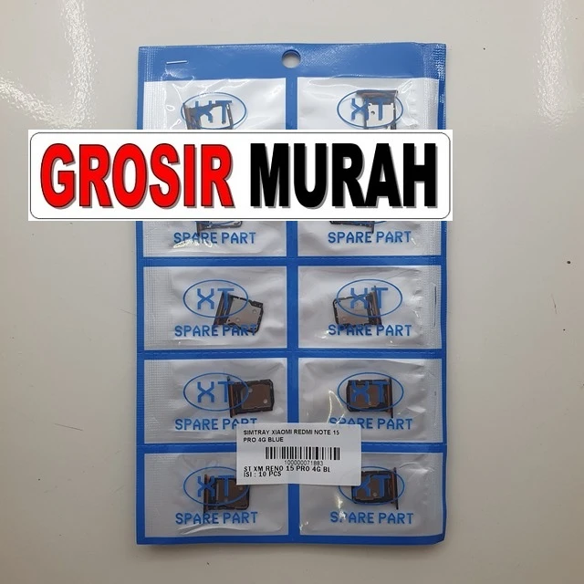 Simtray Xiaomi Redmi Note 15 Pro 4g Blue ready stock harga grosir sparepart HP Libra Jaya