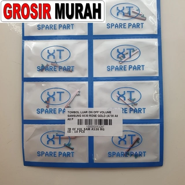 Tombol Luar On Off Volume Samsung A530 Rose Gold (a730 A8 A8 Plus) ready stock harga grosir sparepart HP Libra Jaya