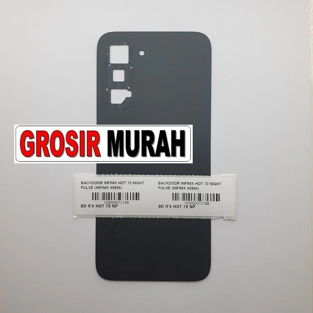 Backdoor Infinix Hot 70 Night Pulse (infinix X6895) ready stock harga grosir sparepart HP Libra Jaya