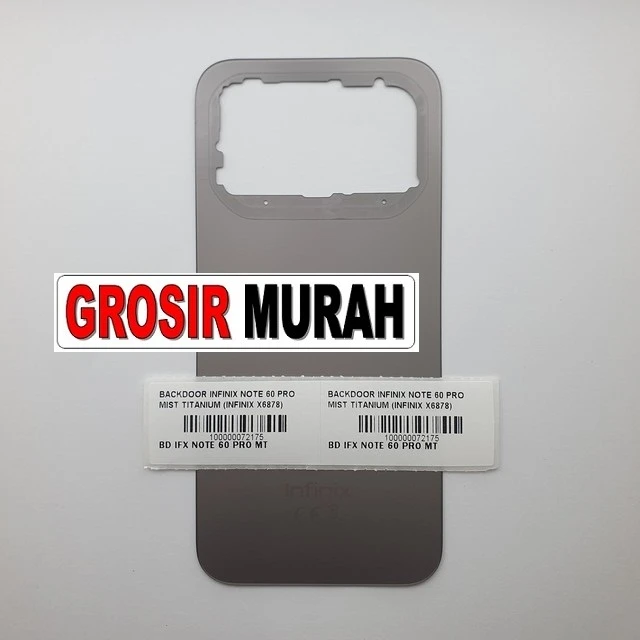 Backdoor Infinix Note 60 Pro Mist Titanium (infinix X6878) ready stock harga grosir sparepart HP Libra Jaya