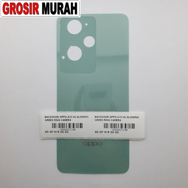 Backdoor Oppo A79 5g Glowing Green ready stock harga grosir sparepart HP Libra Jaya