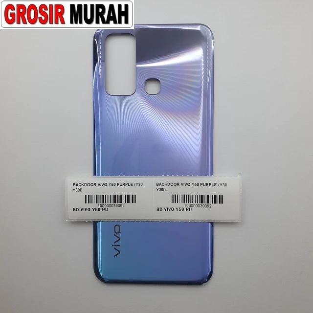 Backdoor Vivo Y50 Purple (y30 Y30i) ready stock harga grosir sparepart HP Libra Jaya