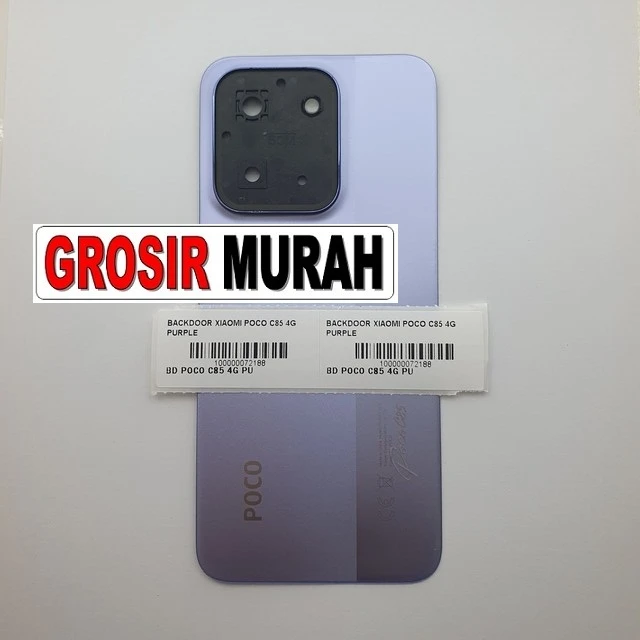 Backdoor Xiaomi Poco C85 4g Purple ready stock harga grosir sparepart HP Libra Jaya