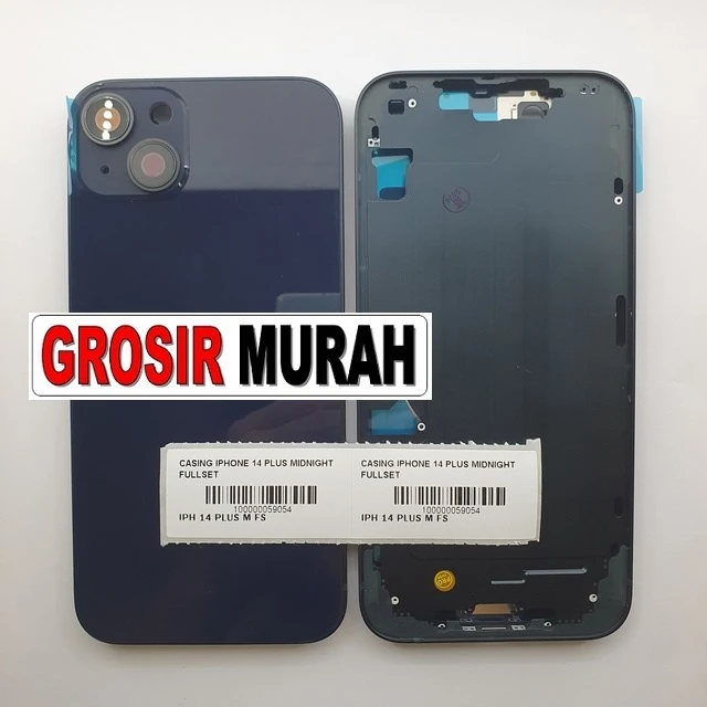 Casing Iphone 14 Plus Midnight Fullset ready stock harga grosir sparepart HP Libra Jaya